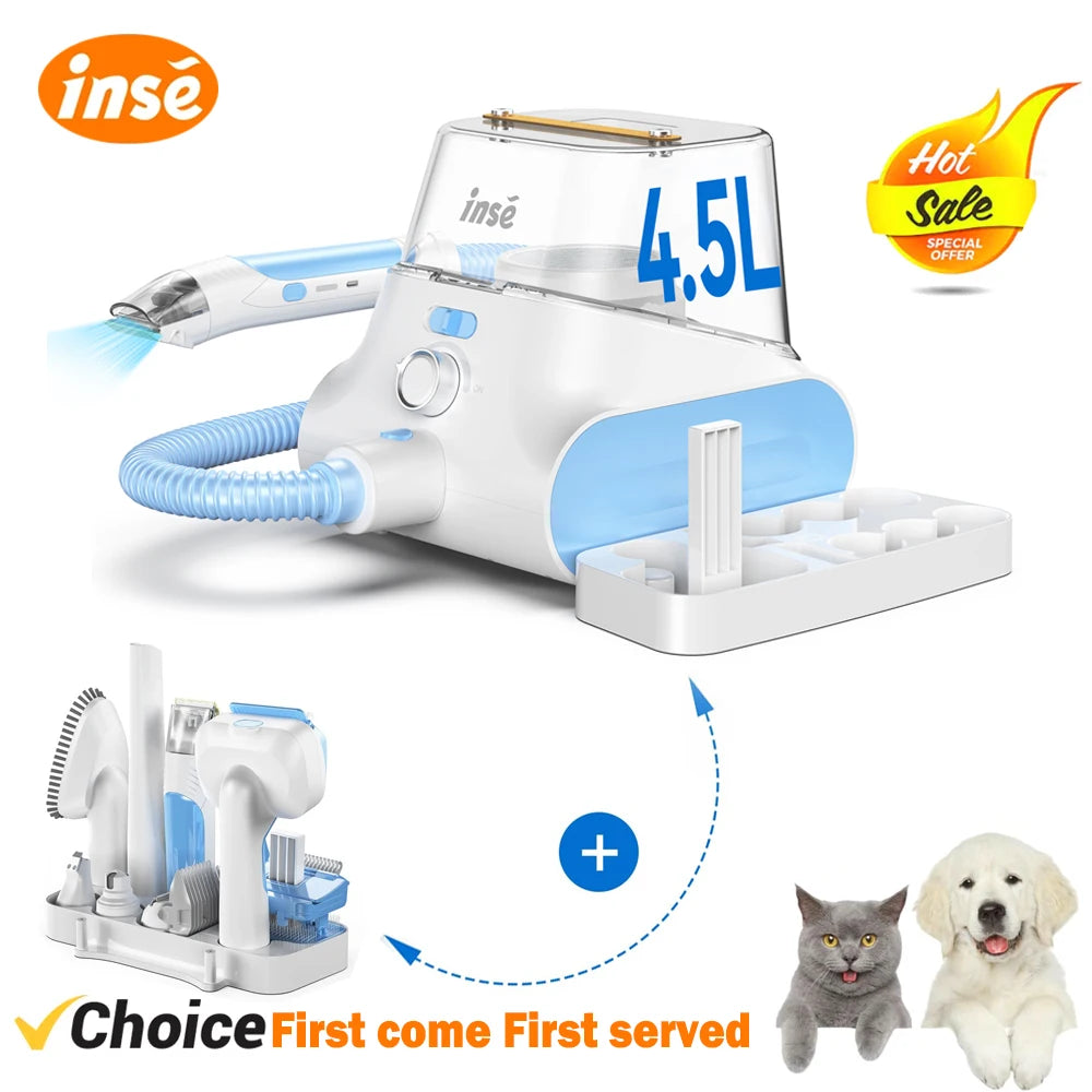 Professional Ultra-Quiet Pet Grooming System