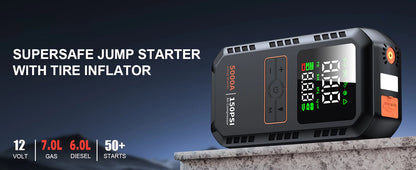 DriveVault™ 4-in-1 Emergency Roadside Kit