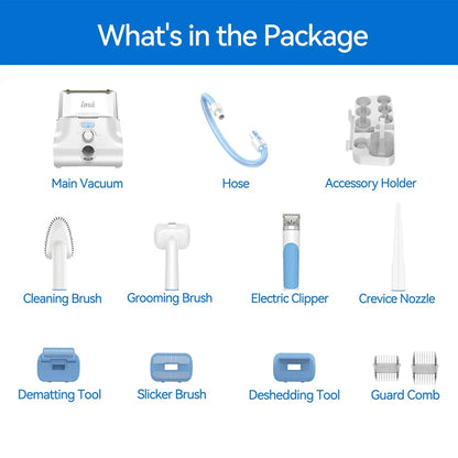 Professional Ultra-Quiet Pet Grooming System