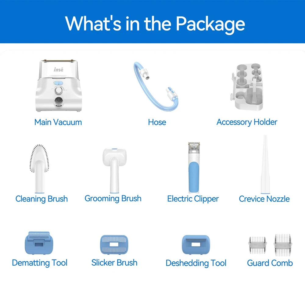 Professional Ultra-Quiet Pet Grooming System